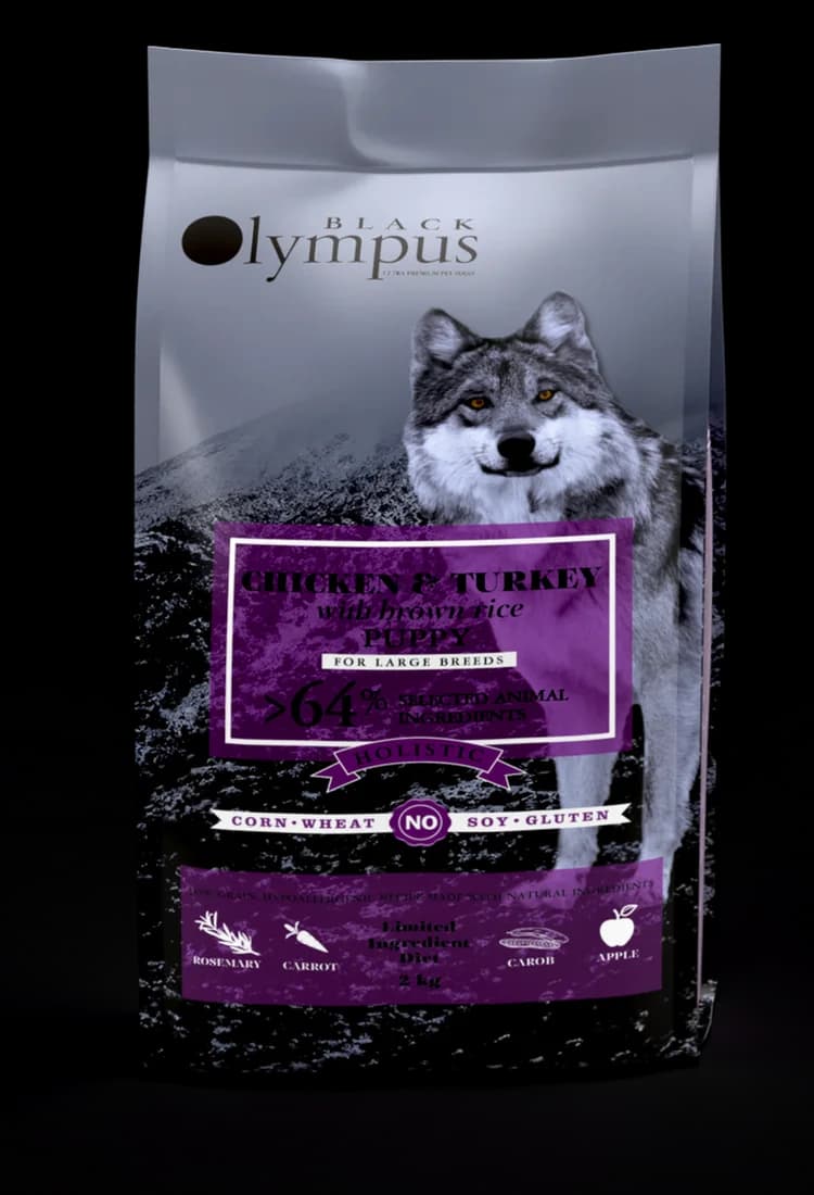 Курча&Індичка для цуценят великих порід